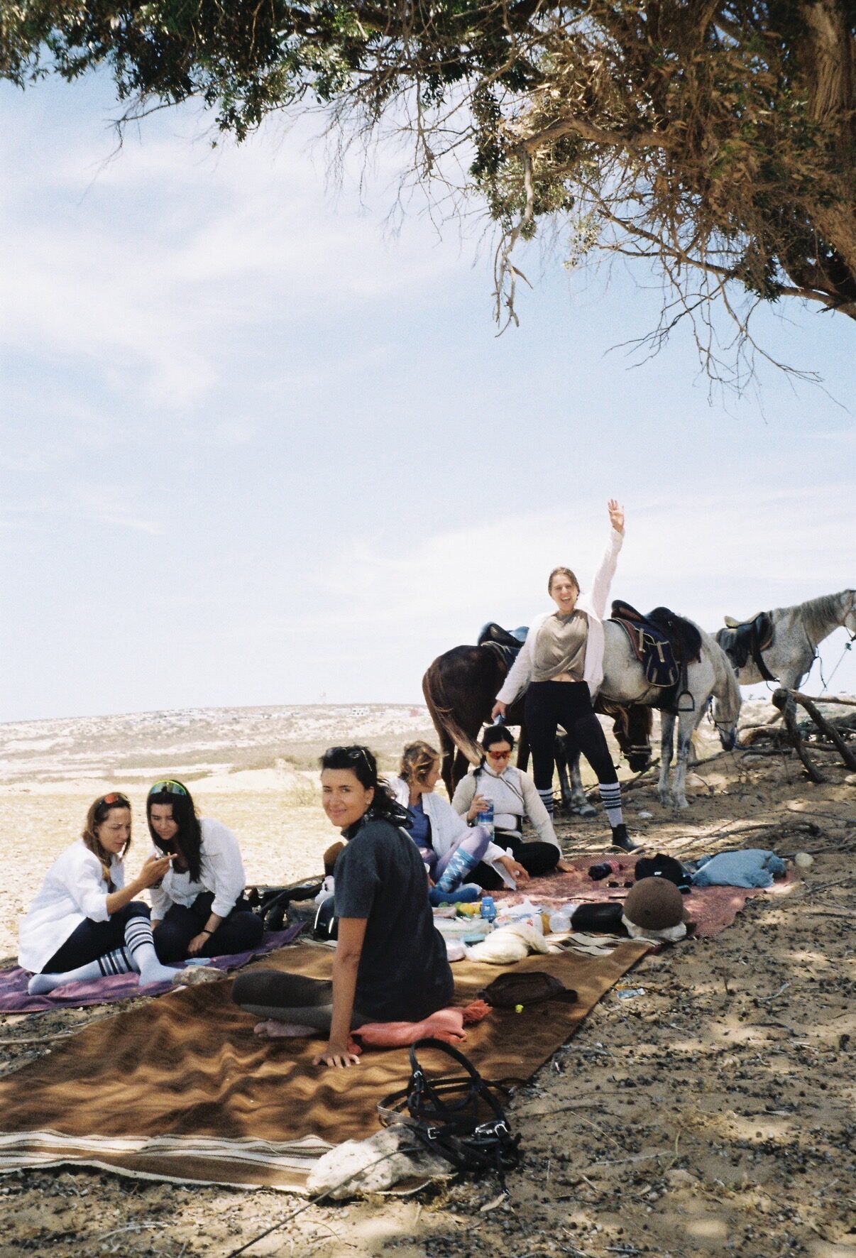 Picnic during the 2-day trek